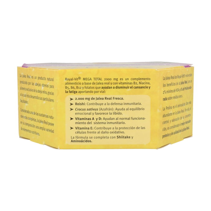 Dietisa Royal Vit Mega Total Jalea Real 2000mg 20 viales