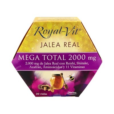 Dietisa Royal Vit Mega Total 2000mg 20 Viales Dietisa Royal Vit Mega Total 2000mg 20 Viales
