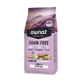 Ownat Pienso Gato GF Prime Sterilized para Gatos Esterilizados, 3 kg