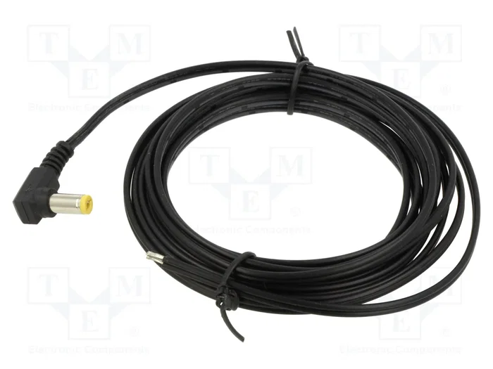 ESPE Cable de alimentación CC plano 3m con conector DC 5,5/2,1 angular ESPE Cable de alimentación CC plano 3m con conector DC 5,5/2,1 angular