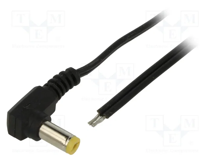 ESPE Cable de alimentación CC plano 3m con conector DC 5,5/2,1 angular ESPE Cable de alimentación CC plano 3m con conector DC 5,5/2,1 angular