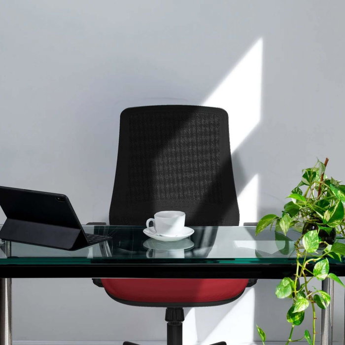 PIQUERAS Y CRESPO Silla de oficina Mardos con mecanismo Sincro, Turquesa y Negro PIQUERAS Y CRESPO Silla de oficina Mardos con mecanismo Sincro, Turquesa y Negro
