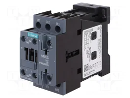SIEMENS Contactor Sirius 3RT20 3-polar 24V DC 12A