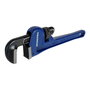 Workpro - Llave de Grifa 350 mm (14") Azul - Mango Hierro Fundido, Mordaza de Gancho Forjada de Alta Resistencia, Mordazas Reemplazables