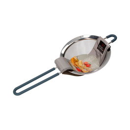 Secret Of Gourmet Colador Inoxidable con Mango de Silicona ø13,5 cm