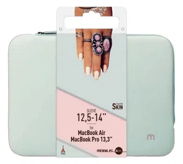 Mobilis Funda para Portátil 35,6 cm (14 pulgadas) Gris, Rosa