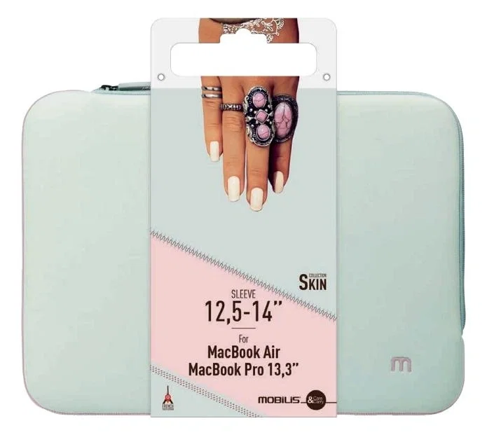 Mobilis Funda para Portátil 35,6 cm (14 pulgadas) Gris, Rosa Mobilis Funda para Portátil 35,6 cm (14 pulgadas) Gris, Rosa