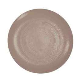 OMS Assiette Plato Nature Gris 31 cm (Set de 6)