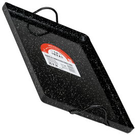 Garcima Bandeja Caracol Esmaltada 25x34 cm La Ideal (6 Unidades) para Horno y Todo Tipo de Cocinas