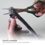 GSC Evolution Organizador de Cables 20mm - 1.8M Gris