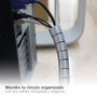 GSC Evolution Organizador de Cables 20mm - 1.8M Gris