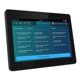 ALLNET RK3399 Tablet 13 Pulgadas Android 10 y NFC/RFID Negro para Sala de Reuniones