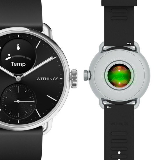 Withings ScanWatch 2 38 mm Negro Withings ScanWatch 2 38 mm Negro