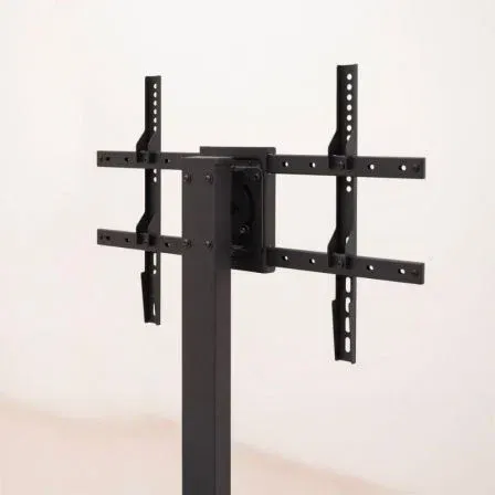 TooQ Soporte de Suelo Giratorio/Rotable FS2286M-B para TV 37-70" hasta 40kg, Negro, Rotación 90°