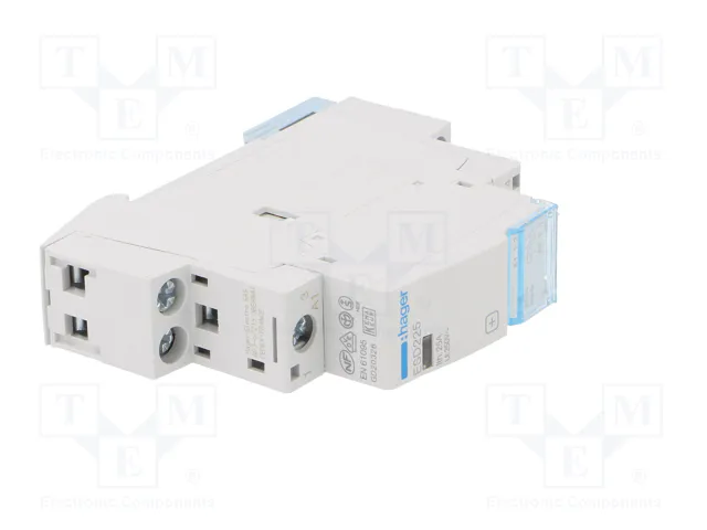HAGER Contactor ESD 2-polar de instalación 25A 24VAC HAGER Contactor ESD 2-polar de instalación 25A 24VAC