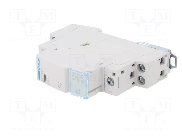 HAGER Contactor ESD 2-polar de instalación 25A 24VAC HAGER Contactor ESD 2-polar de instalación 25A 24VAC
