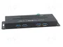 LOGILINK Hub USB Industrial USB 3.1 Gen 2 de 7 puertos