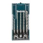 Makita E-15724 Juego de 5 Brocas SDS-Plus para Hormigón con Punta de Carburo