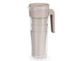 Leknes Set Jarra 1.4L con 4 Vasos 400ml Taupe Plástico PP 14.5x25x10 cm (Set de 24)