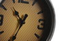 DKD Home Decor Reloj de Pared Metal con Estantería Plateado y Negro