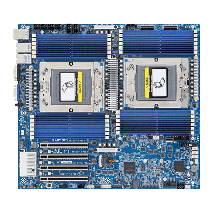 Gigabyte MZ73-LM2 (Rev. 3.x) E-ATX Dual Socket SP5 para AMD EPYC 9004/9005