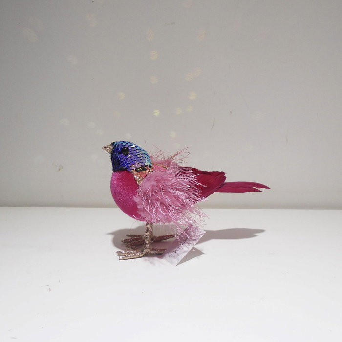 DKD Home Decor Figura Navidad Moderna Rosa Fucsia Pajaro Poliester 8 x 13 x 18 cm (3 Unidades) DKD Home Decor Figura Navidad Moderna Rosa Fucsia Pajaro Poliester 8 x 13 x 18 cm (3 Unidades)