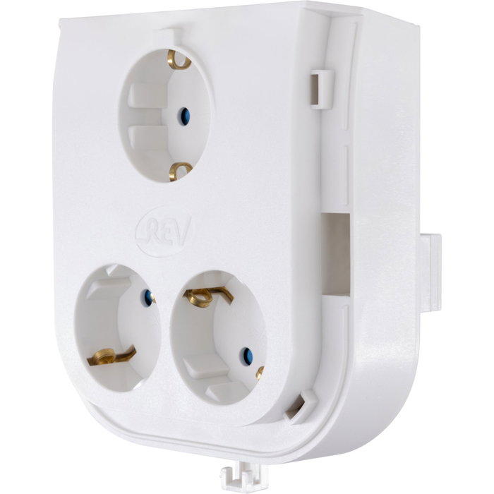 Rev MultiPower Extensión de Enchufes de 3 Tomas
