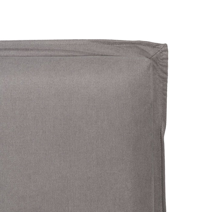 Cabecero Taupe Tejido Dormitorio 160 X 8 X 100 cm