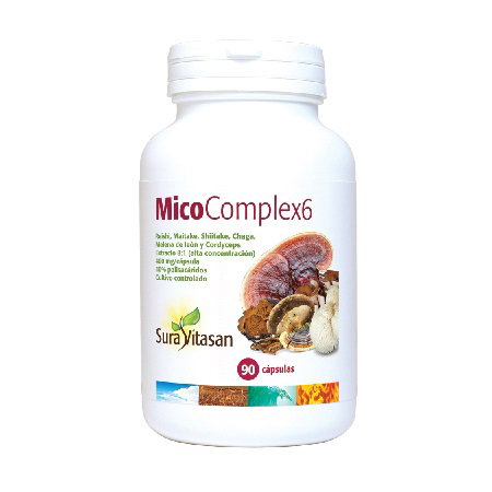 Sura Vitasan MicoComplex-6 90 cápsulas 400 mg Sura Vitasan MicoComplex-6 90 cápsulas 400 mg