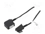GOOBAY Cable telefónico TAE F 6m negro