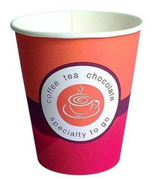 Vaso de Papel Coffee To Go para Bebidas Calientes, Capacidad 280 mL, Paquete de 50 Unidades