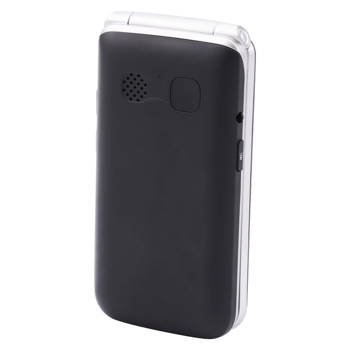 Olympia Vitus 4G Negro - Teléfono Móvil con Tapa, Cámara, Pantalla 2.8", Bluetooth, GSM, Radio FM, MicroSD hasta 64 GB