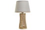 DKD Home Decor Lámpara Sobremesa Crudo Natural Bambú Poliéster 26 x 45 x 26 cm