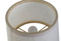 DKD Home Decor Lámpara Sobremesa Crudo Natural Bambú Poliéster 26 x 45 x 26 cm