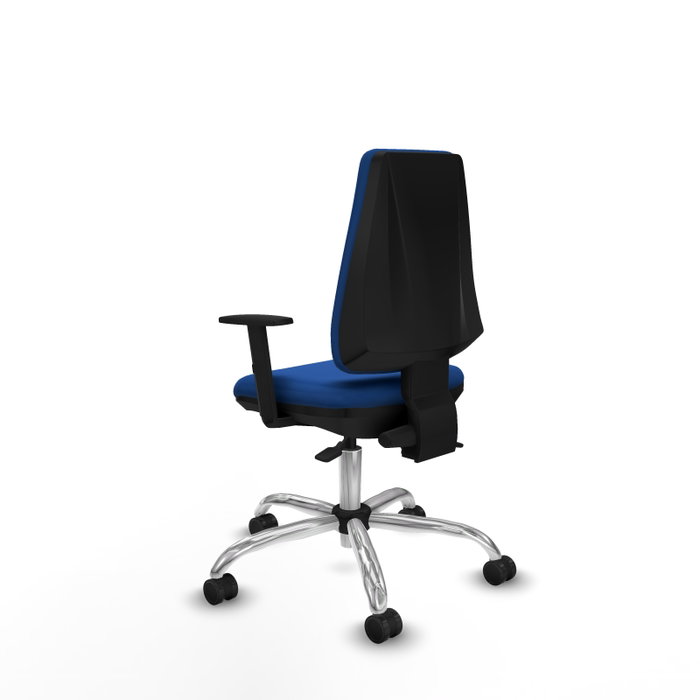 PIQUERAS Y CRESPO Silla de oficina Elche Azul con mecanismo Asincro PIQUERAS Y CRESPO Silla de oficina Elche Azul con mecanismo Asincro