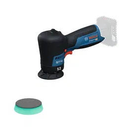 Bosch Professional Pulidora Orbital Aleatoria GPX 12V-77 12V, Sin Batería ni Cargador, con Plato de Soporte y Plato de Pulido de 77 mm
