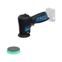 Bosch Professional Pulidora Orbital Aleatoria GPX 12V-77 12V, Sin Batería ni Cargador, con Plato de Soporte y Plato de Pulido de 77 mm