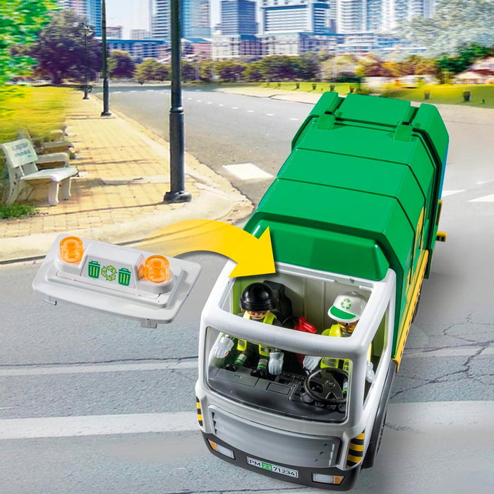 Playmobil City Life Camión De Reciclaje 71234 – Multilingüe (Español, Inglés, Francés, Alemán, Italiano, Portugués) +4 Años