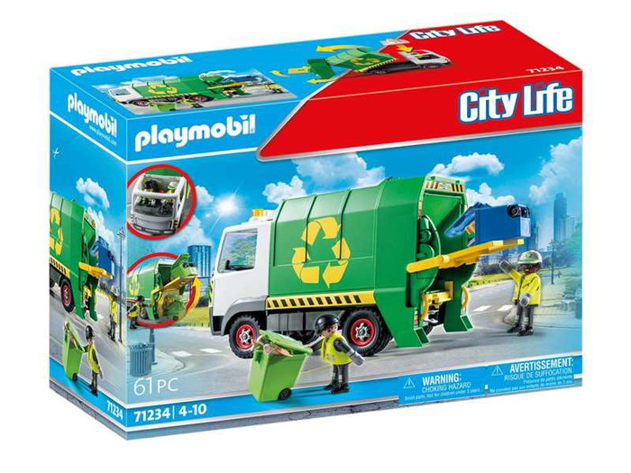 PLAYMOBIL Camión de reciclaje City Life 71234