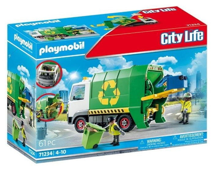 PLAYMOBIL Camión de reciclaje City Life 71234