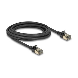 DeLOCK Cable de red RJ45 Cat.8.1 Slim Pro 3 m Negro