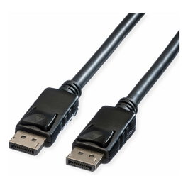 ROLINE Cable DisplayPort 1.2, DP-DP, 1,5 m, Negro