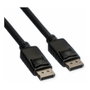 ROLINE Cable DisplayPort 1.2, DP-DP, 1,5 m, Negro