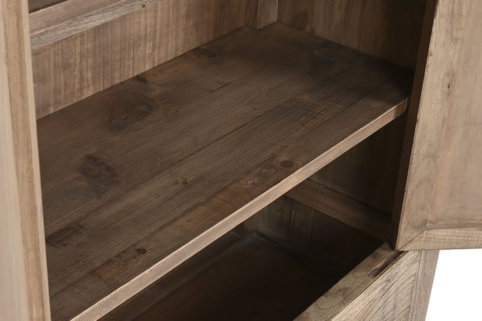 DKD Home Decor Armario Natural Olmo Macizo 102 x 40 x 132 cm DKD Home Decor Armario Natural Olmo Macizo 102 x 40 x 132 cm