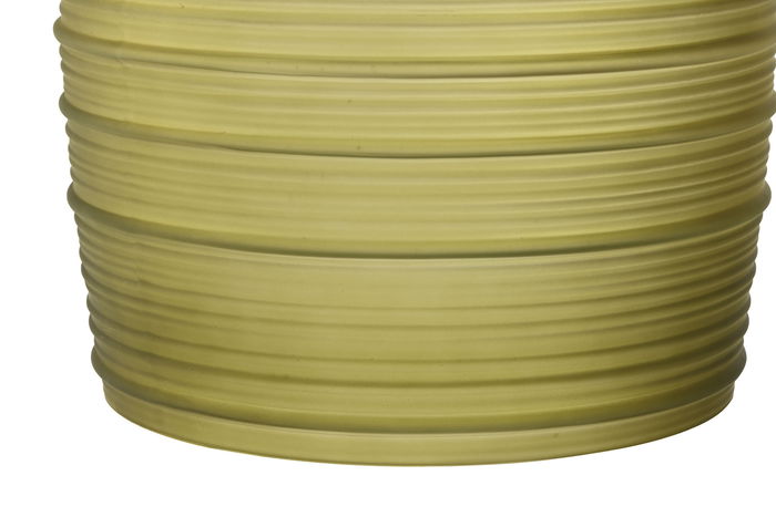 DKD Home Decor Lámpara Sobremesa Moderno Verde Musgo Beige Cristal Lino 38 x 57 x 38 cm