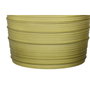 DKD Home Decor Lámpara de Sobremesa de Cristal y Lino Verde Musgo, Beige y Dorado 38x38x57 cm