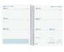 Finocam Agenda Escolar 2025-2026 Semana Vista Horizontal 8º 120x164 Azul 645000126