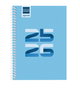 Finocam Agenda Escolar 2025-2026 Semana Vista Horizontal 8º 120x164 Azul 645000126