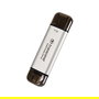 Transcend ESD310S 1TB SSD Externo USB 10Gbps Type C/A Plata