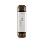 Transcend ESD310S 1 TB External SSD USB 10Gbps Type C/A Silver